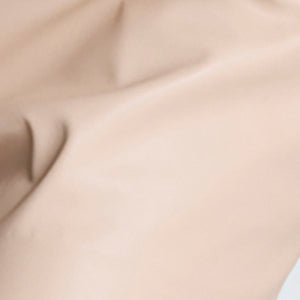 Faux Leather Fly Front Short