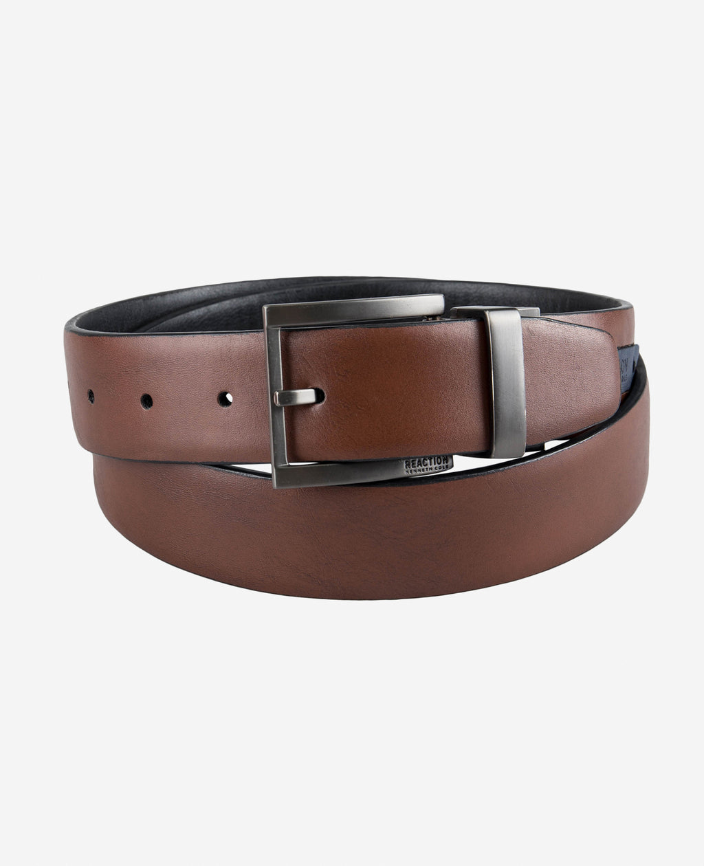 Kenneth Cole - Stretch Reversible Logo Inset Tab Belt MENS BELTS for Men 