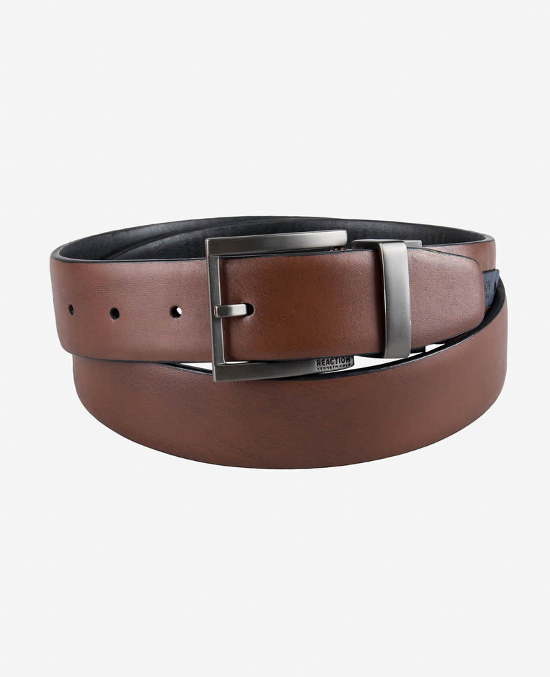 Kenneth Cole - Stretch Reversible Logo Inset Tab Belt MENS BELTS for Men
