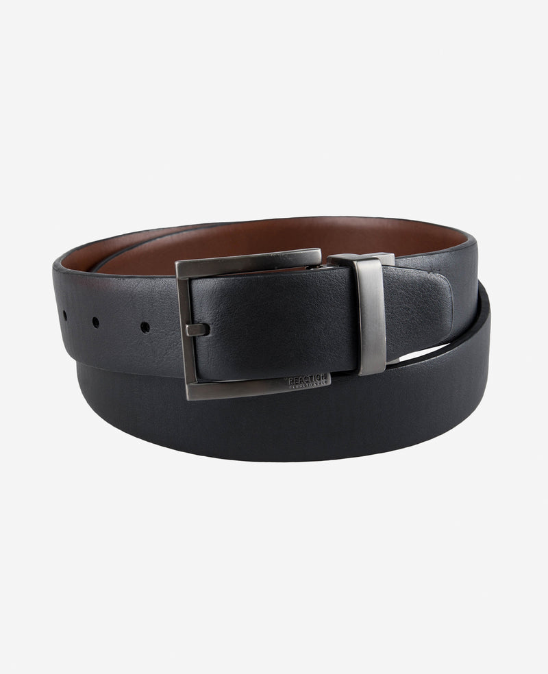 Kenneth Cole - Stretch Reversible Logo Inset Tab Belt MENS BELTS for Men