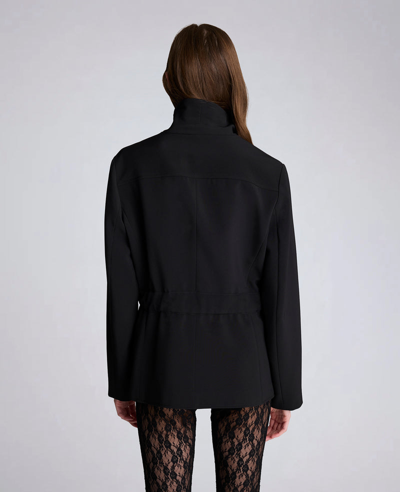 Kenneth Cole - Vision Twill Belted Patch Pocket Jacket WOMENS JACKET for Women