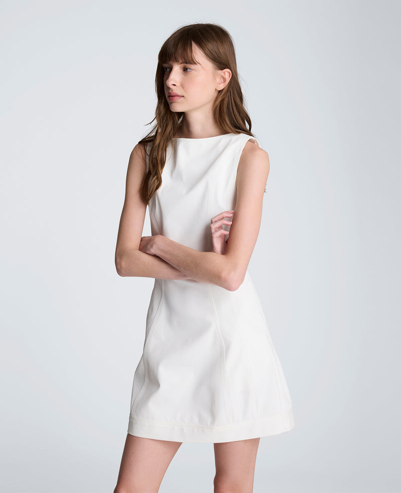 Kenneth Cole - Boat Neck Sculpt Mini Dress WOMENS DRESS for Women