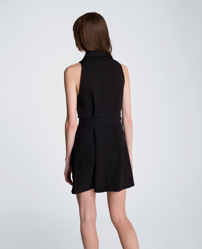 short trench dress LILYSILK Women Silk Sophisticated Sleeveless Trench Dress Pear XXL