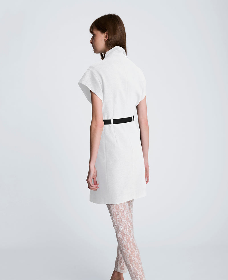 Kenneth Cole - Drop Shoulder Mini Trench Jacket Dress WOMENS DRESS for Women