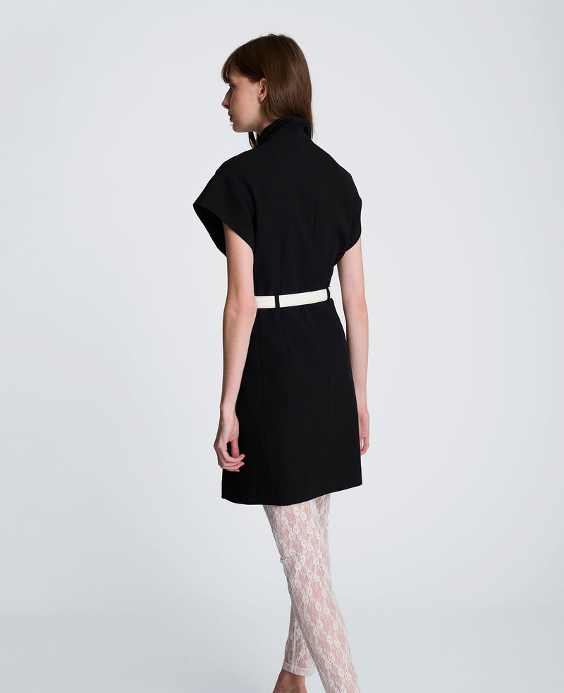 off the shoulder trench coat dress Alice + Olivia Off-the-Shoulder Trench Coat - Brown Coats, Clothing - WAO103103