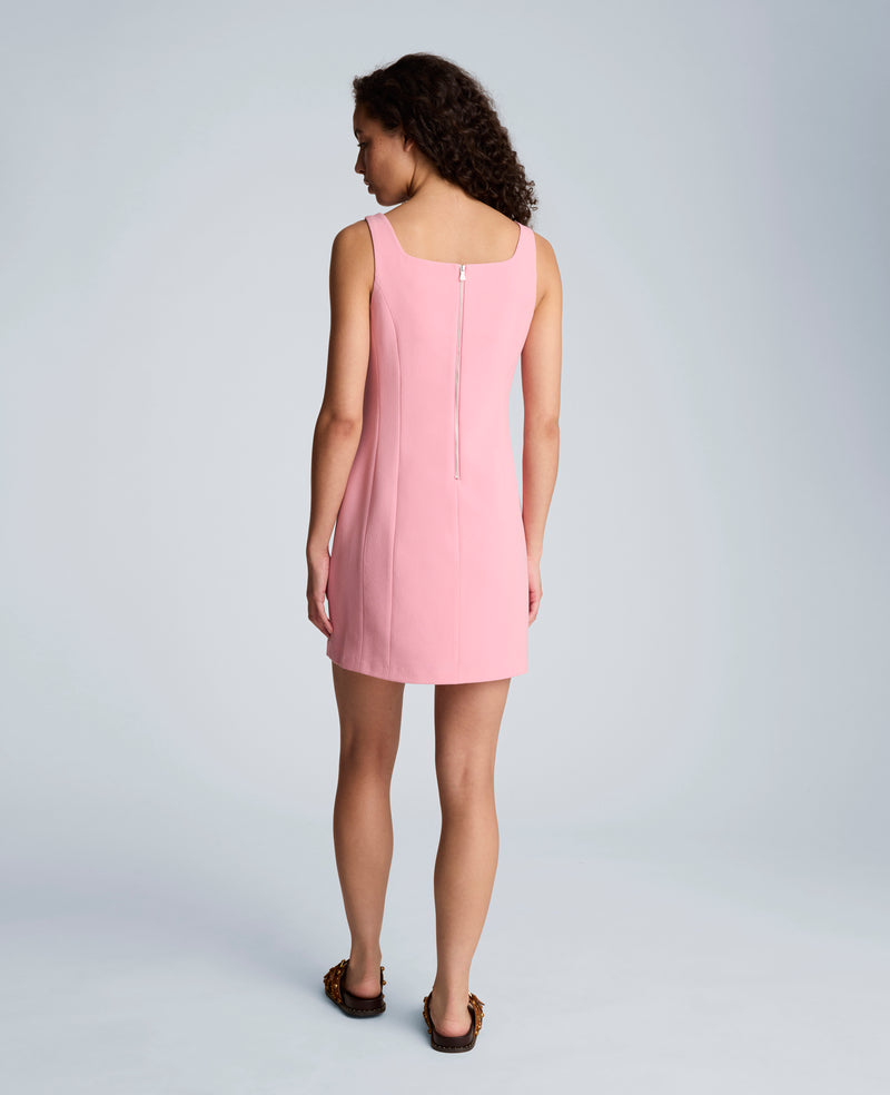 Kenneth Cole - Sculpted Neck Mini Fit and Flare Dress WOMENS DRESS for Women