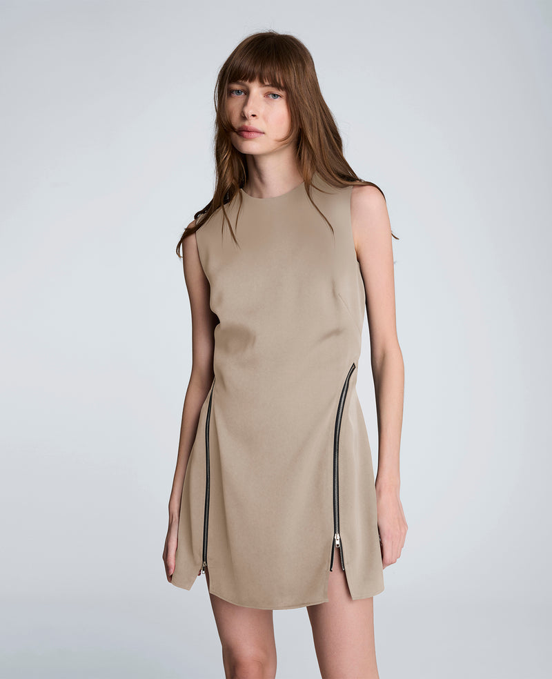 Kenneth Cole Women's Zipper Detail Mini Dress, 4