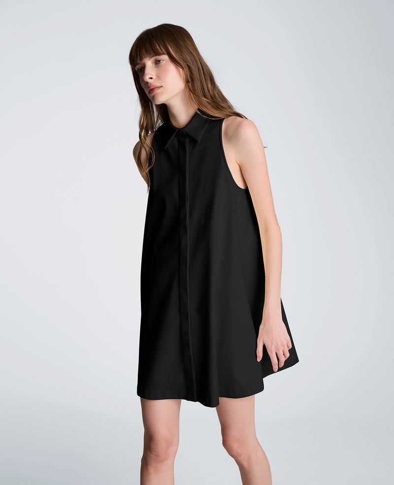 Kenneth Cole - Halter Shirt Swing Dress WOMENS DRESS for Women