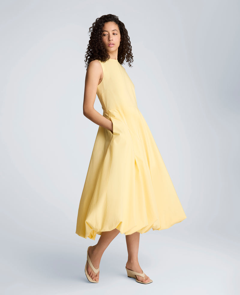 light yellow midi dress Lulus | Light Yellow Square Neck Trumpet Midi Dress | Womens | Medium (Available in XS, S, L, XL)