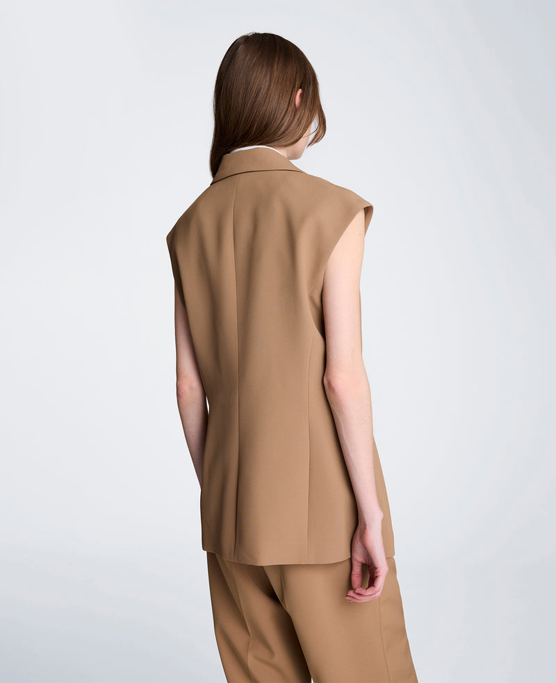 Kenneth Cole - Layered Vest with Detachable Shirt WOMENS JACKET for Women