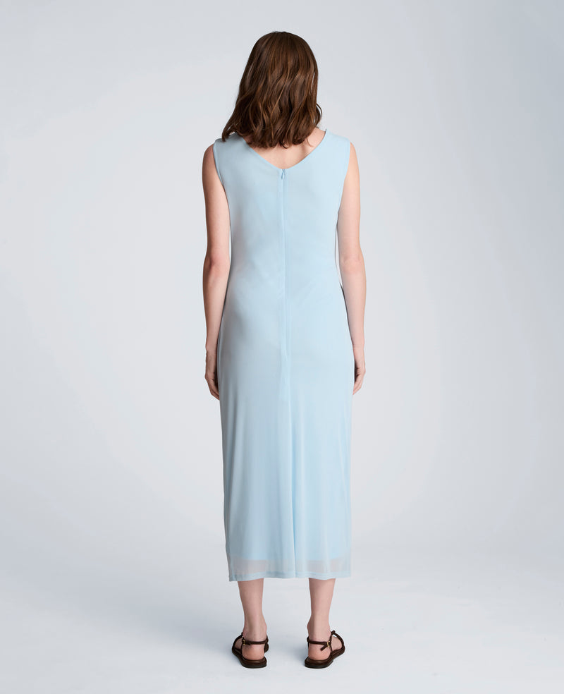 Kenneth Cole - Draped Detailed Modern Midi Dress WOMENS DRESS for Women