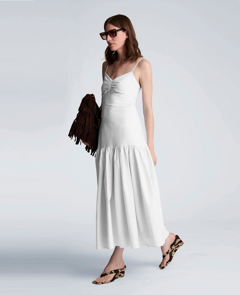 Kenneth Cole - Sweetheart Bubble Flounce Midi Dress WOMENS DRESS for Women