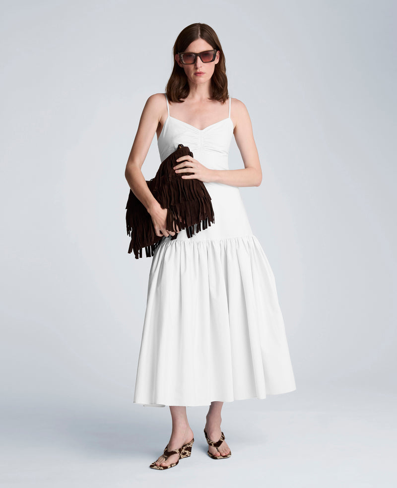 Kenneth Cole - Sweetheart Bubble Flounce Midi Dress WOMENS DRESS for Women