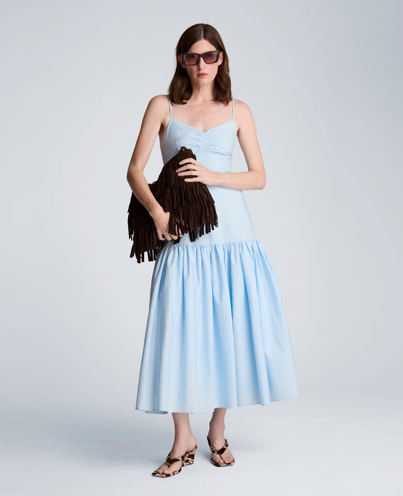 Kenneth Cole - Sweetheart Bubble Flounce Midi Dress WOMENS DRESS for Women