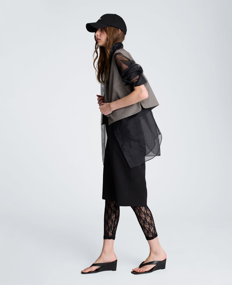 Kenneth Cole - Four Button Boxy Vest WOMENS JACKET for Women