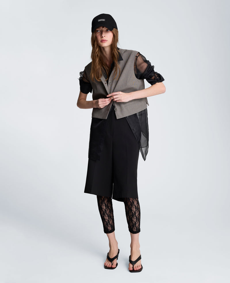 Kenneth Cole - Four Button Boxy Vest WOMENS JACKET for Women