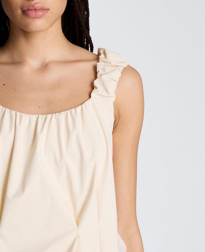 Kenneth Cole - Ruched Crop Tank WOMENS KNITS for Women