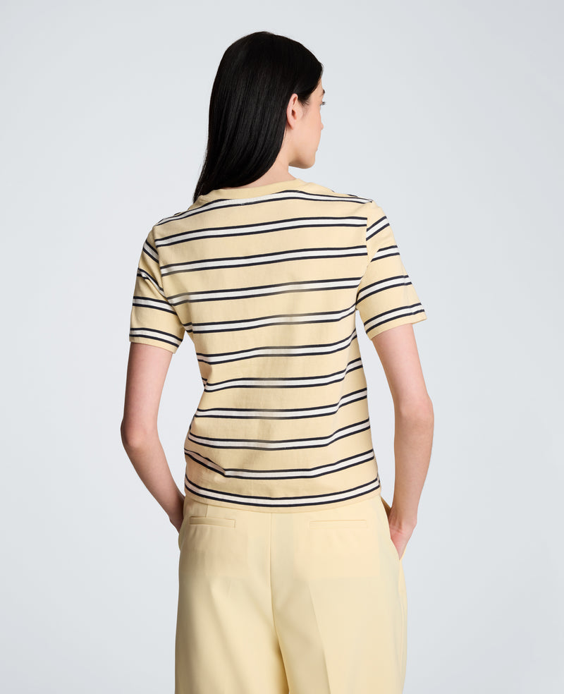 Kenneth Cole - Crewneck Stripe Tee WOMENS KNITS for Women