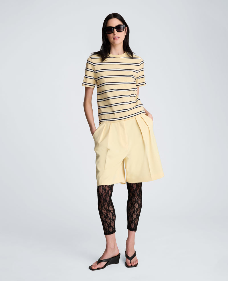 Kenneth Cole - Crewneck Stripe Tee WOMENS KNITS for Women