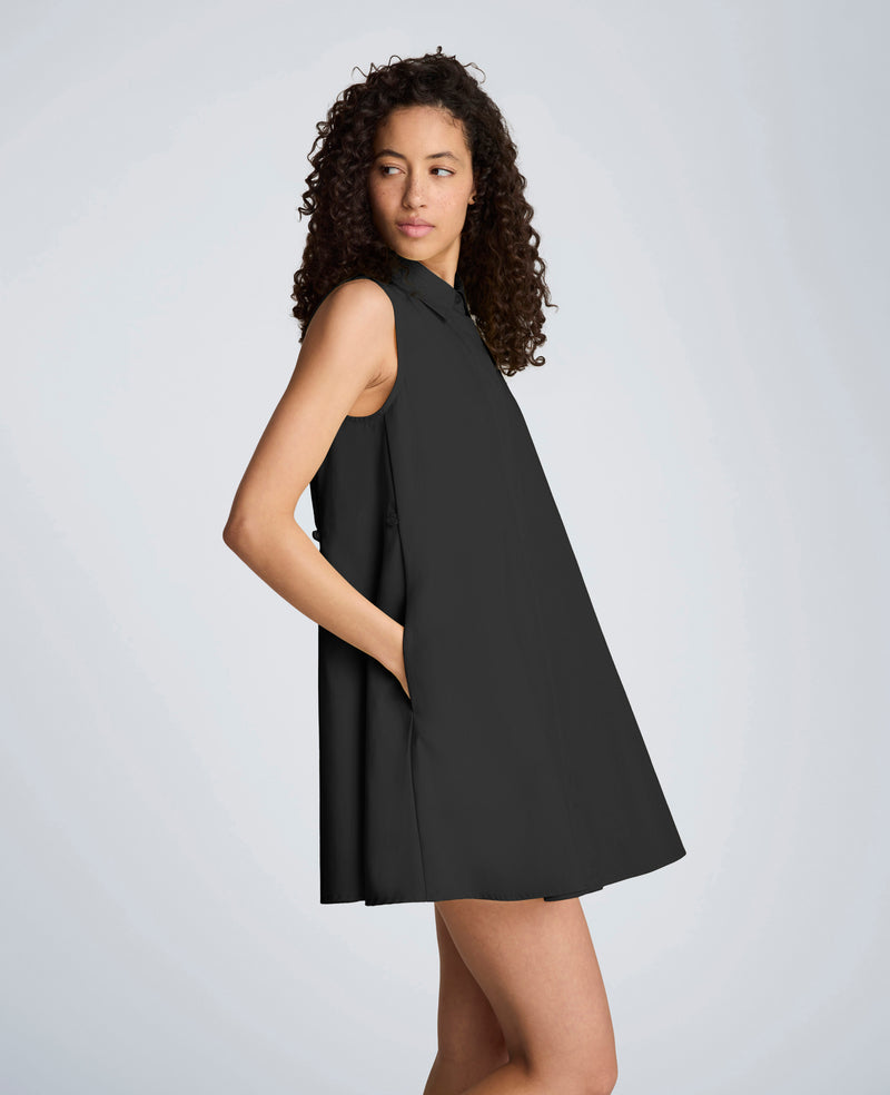 Kenneth Cole Women's Sleeveless Trapeze Mini Dress - Black Kenneth Cole Women's Sleeveless Trapeze Mini Dress - Black