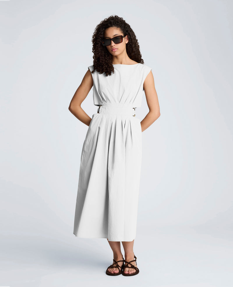 womens white midi dress Kenneth Cole