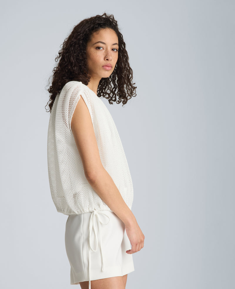 Kenneth Cole - Bubble Top with Ties WOMENS KNITS for Women