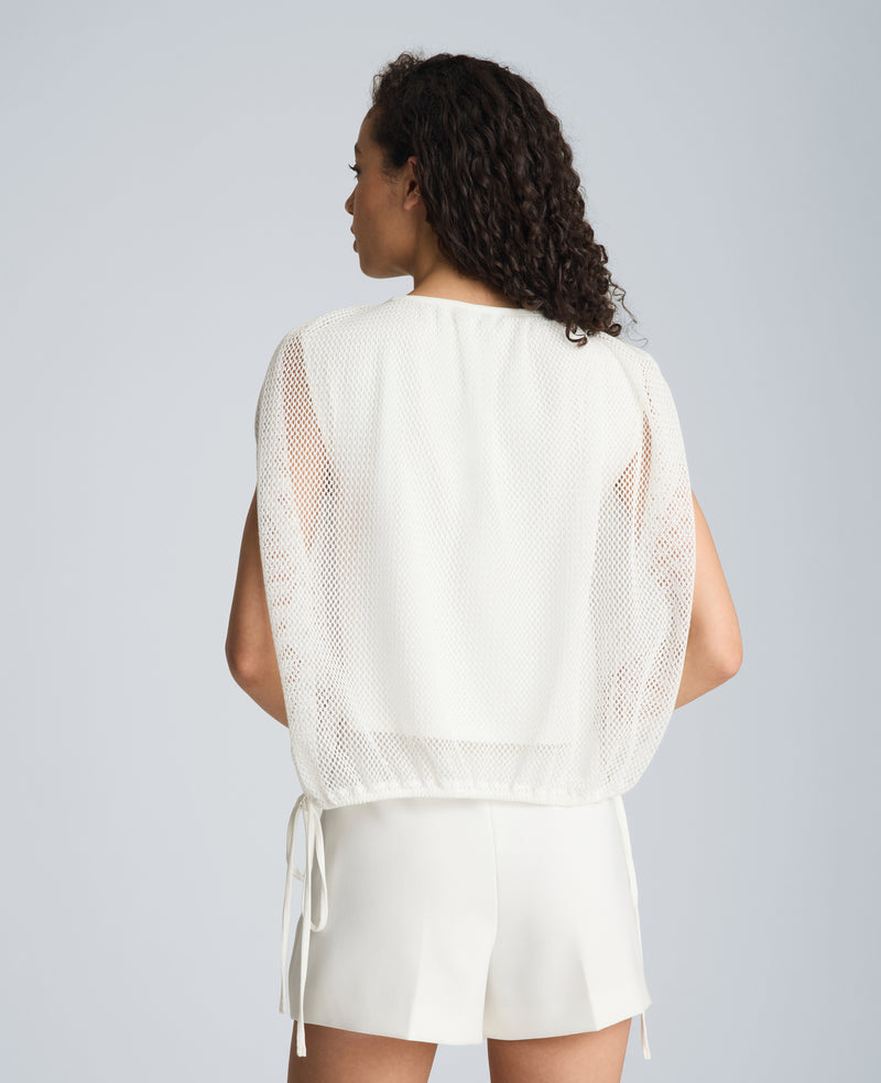 Kenneth Cole - Bubble Top with Ties WOMENS KNITS for Women