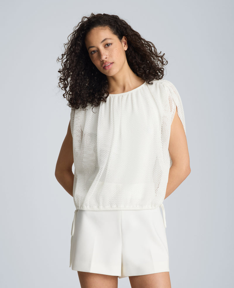 Kenneth Cole - Bubble Top with Ties WOMENS KNITS for Women