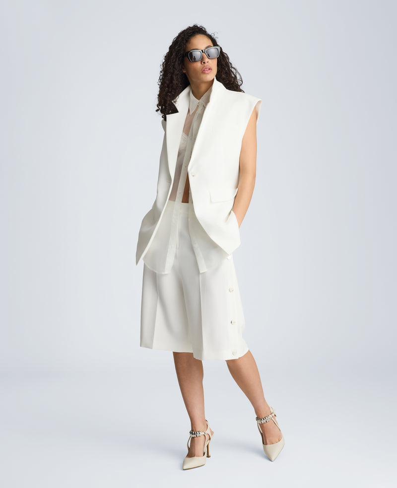 Kenneth Cole - Layered Vest with Detachable Shirt WOMENS JACKET for Women