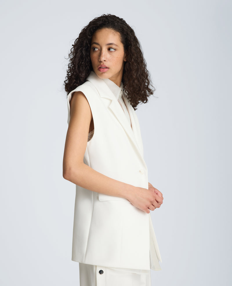 Kenneth Cole - Layered Vest with Detachable Shirt WOMENS JACKET for Women