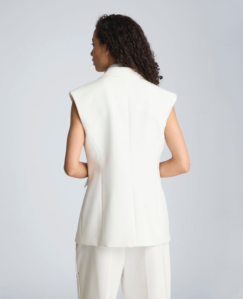 Kenneth Cole - Layered Vest with Detachable Shirt WOMENS JACKET for Women