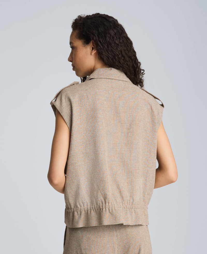 Kenneth Cole - Snap Front Jacket with Drawcord Waist WOMENS JACKET for Women