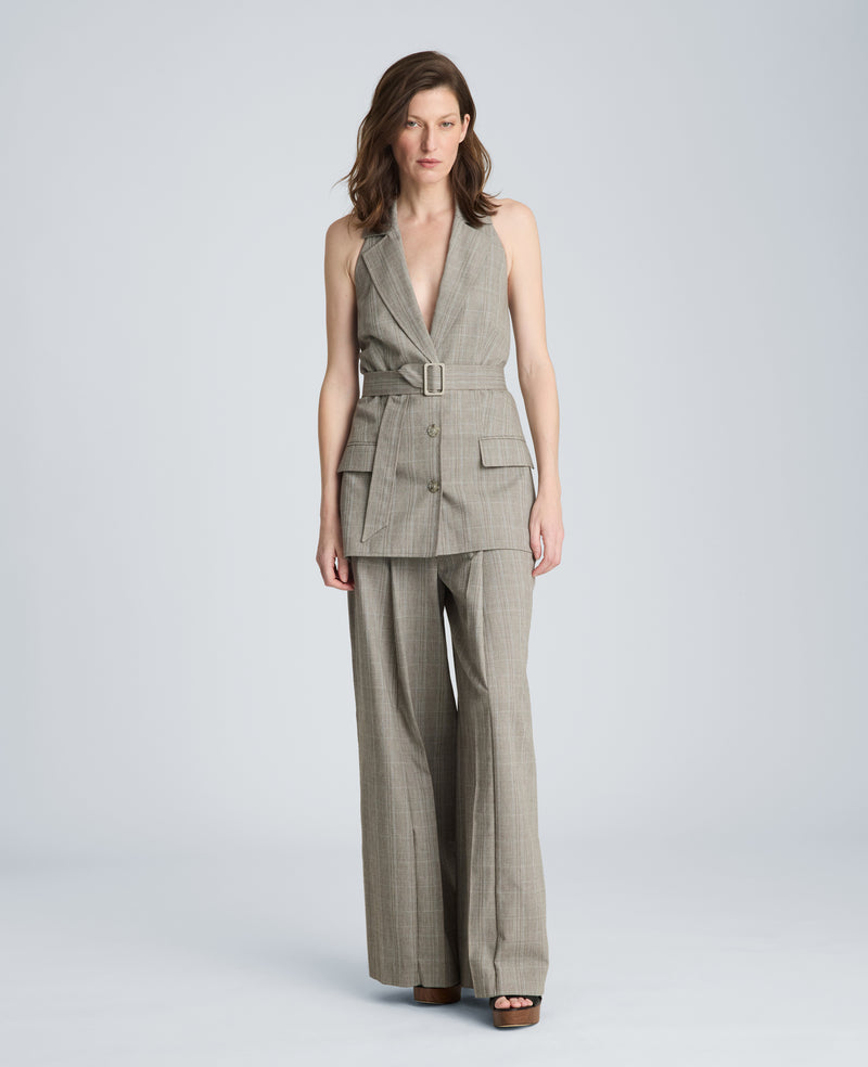 Kenneth Cole - Halter Vest with Belt WOMENS JACKET for Women