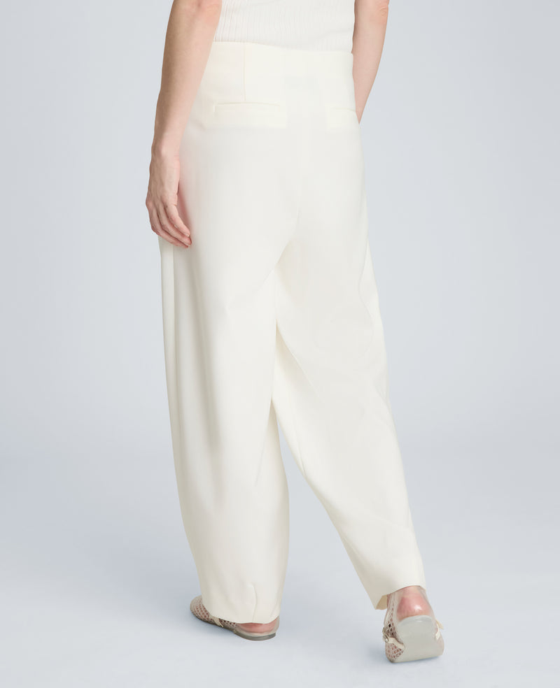 Kenneth Cole - High Rise Fly Front Tapered Leg Pant WOMENS PANTS for Women