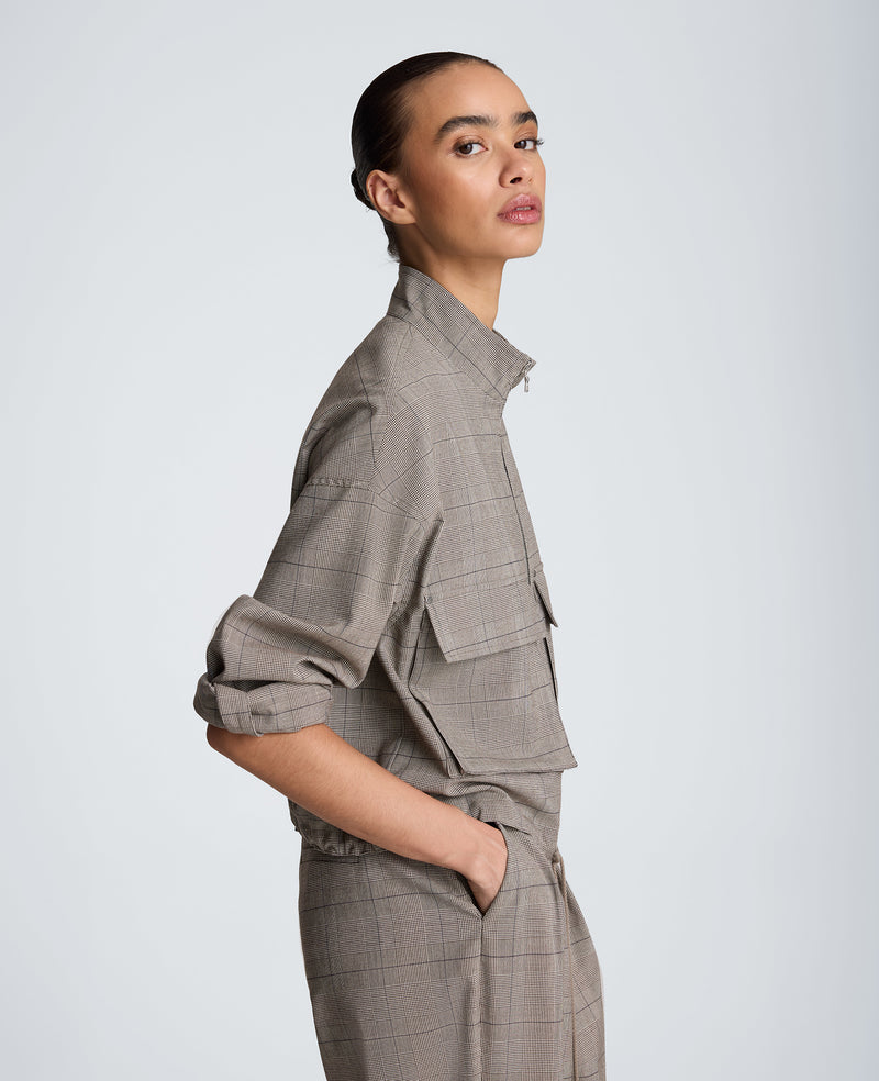 Kenneth Cole - Draw Cord Jacket with Flap Pockets WOMENS JACKET for Women