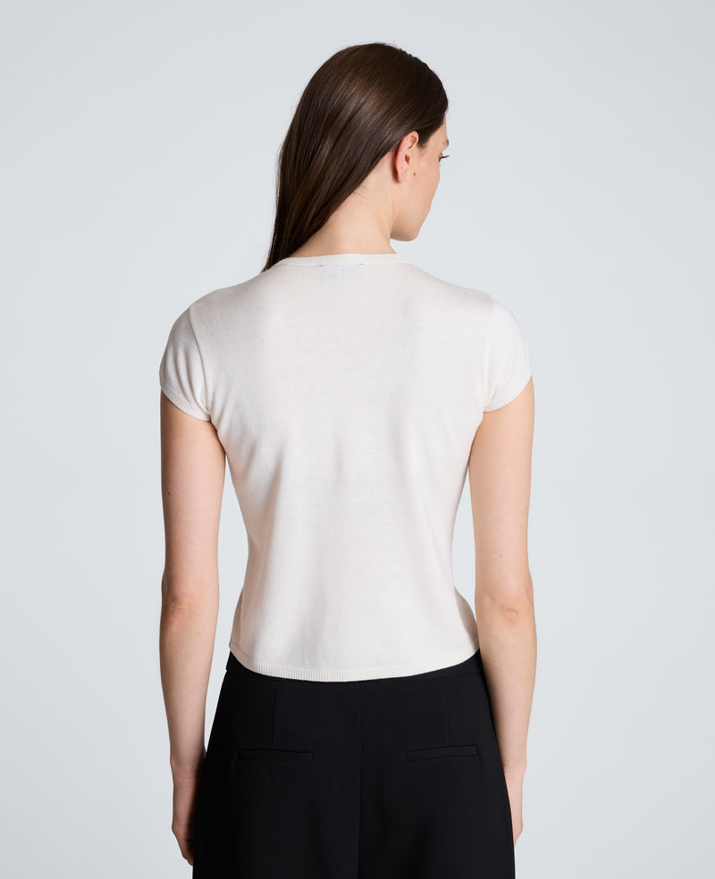 Kenneth Cole - Mock Cardigan with Buttons WOMENS SWEATER for Women
