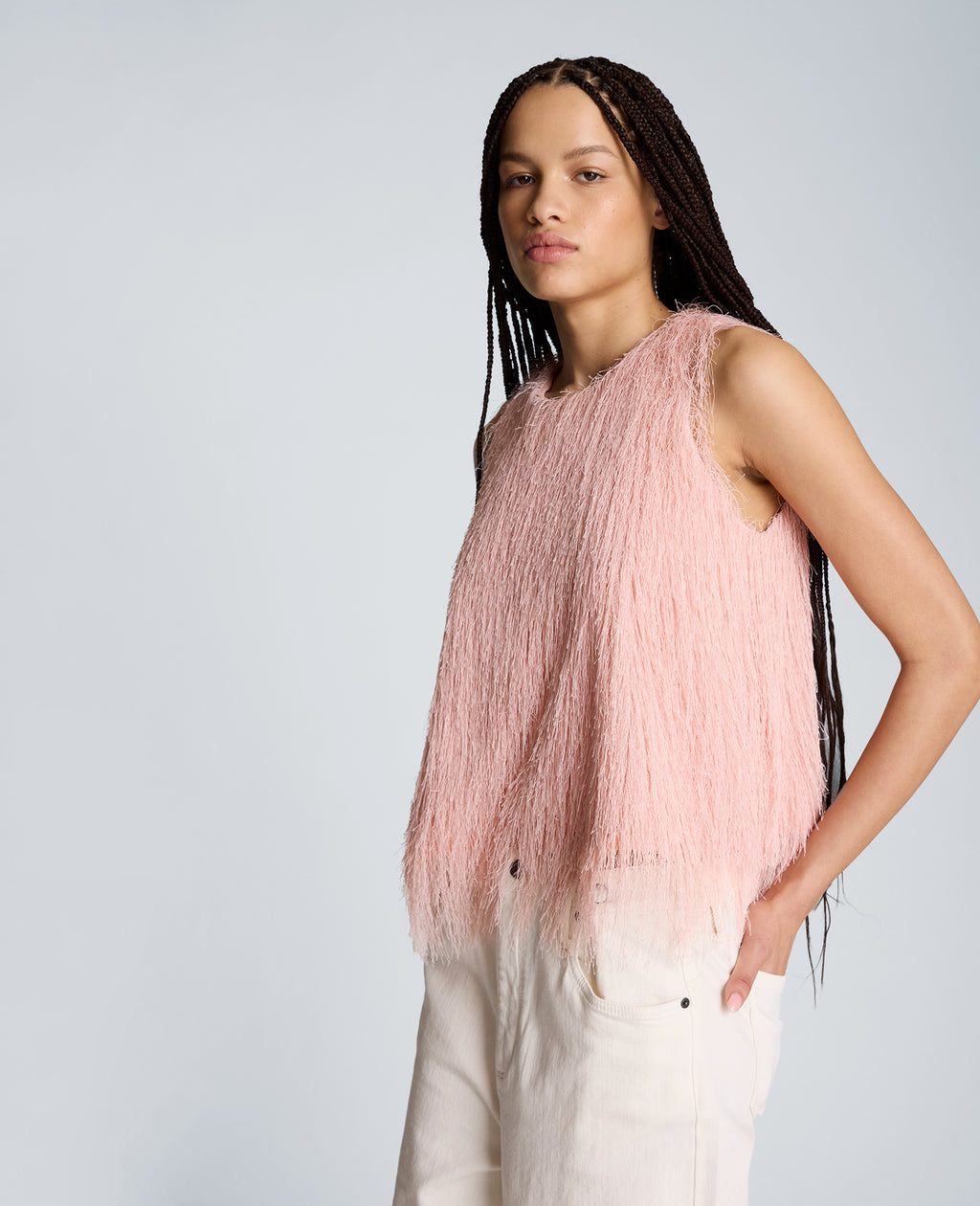 Kenneth Cole - Feather Swing Tank WOMENS KNITS for Women 