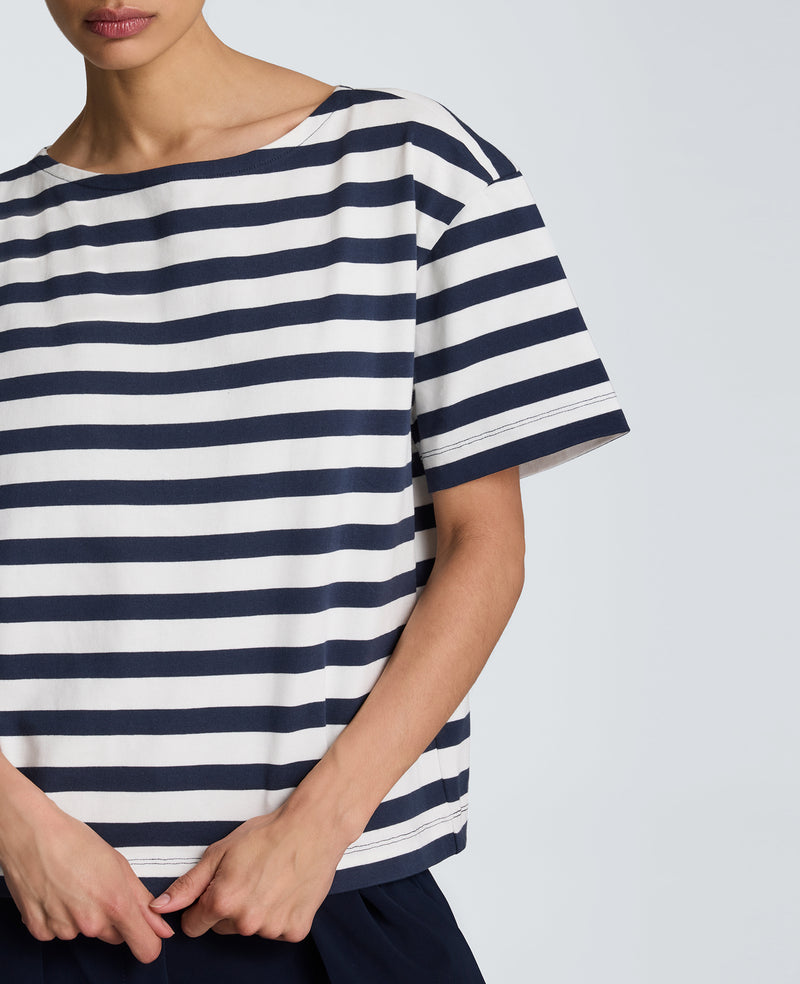 Kenneth Cole - Boat Neck Boyfriend Tee WOMENS KNITS for Women