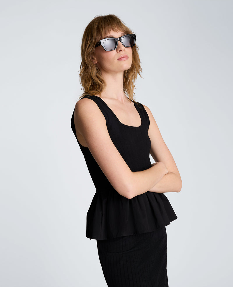 Kenneth Cole - Peplum Seamless Tank WOMENS KNITS for Women