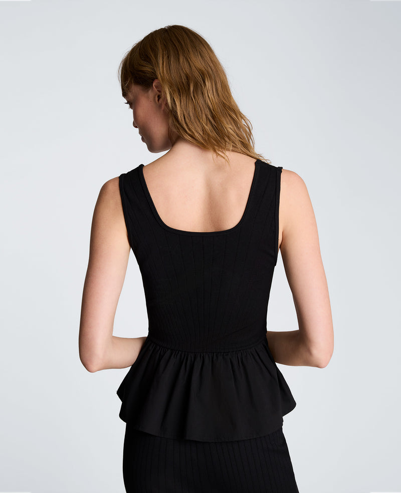 Kenneth Cole - Peplum Seamless Tank WOMENS KNITS for Women
