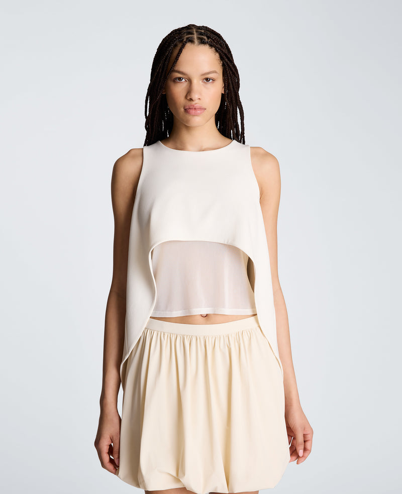 Kenneth Cole - High Low Layer Tank WOMENS KNITS for Women