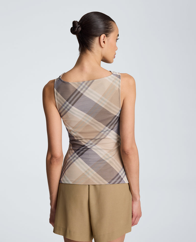 Kenneth Cole - Asymmetrical Cowl Boat Neck Top WOMENS KNITS for Women