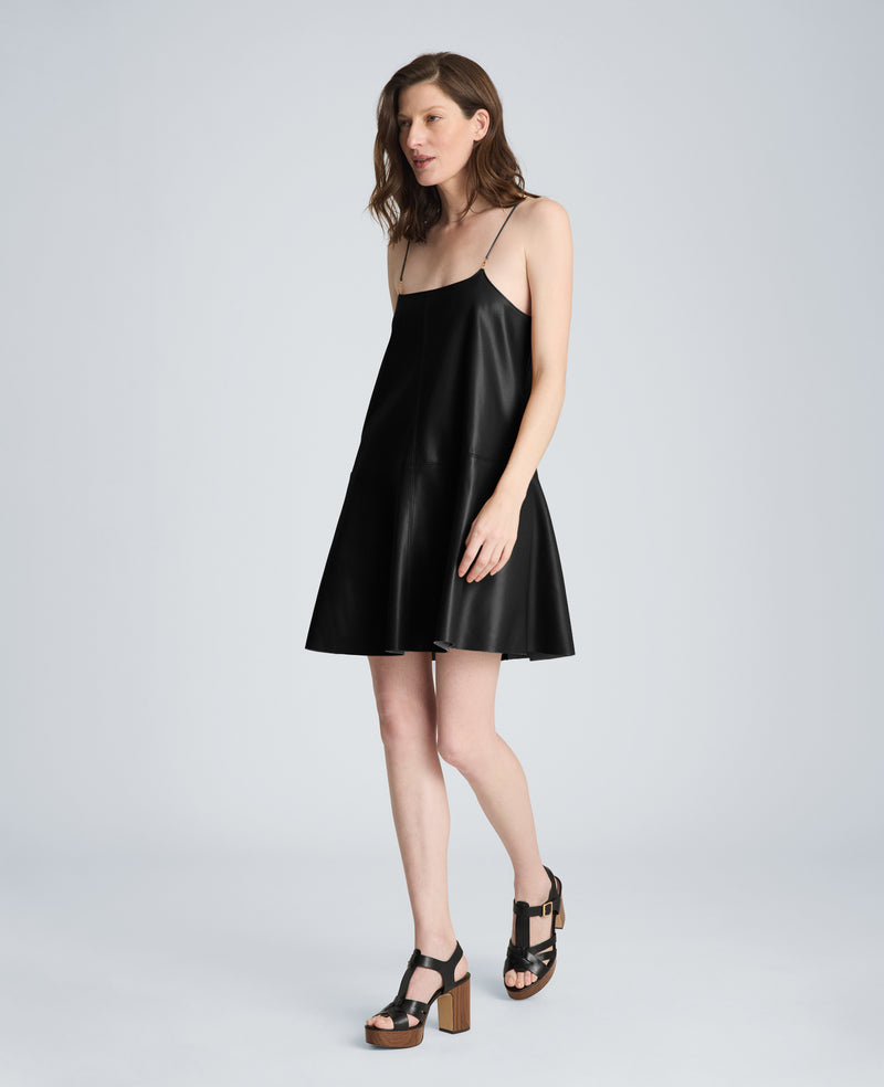 Kenneth Cole - Metal Strap Mini Slip Dress WOMENS DRESS for Women
