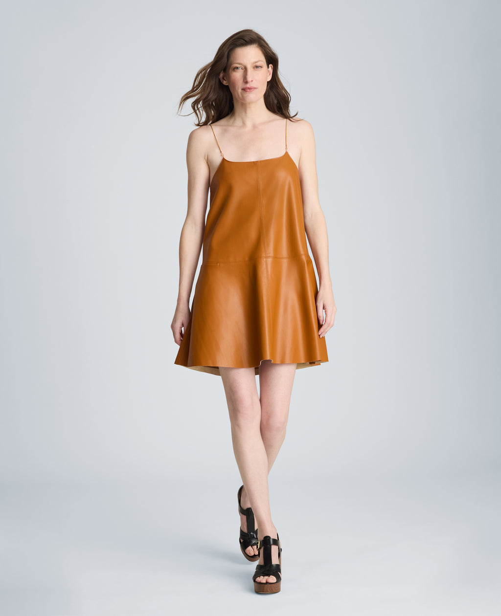Kenneth Cole - Metal Strap Mini Slip Dress WOMENS DRESS for Women 