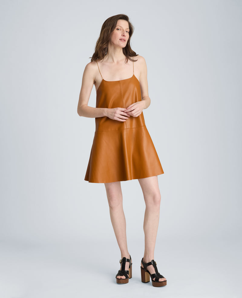 Kenneth Cole - Metal Strap Mini Slip Dress WOMENS DRESS for Women