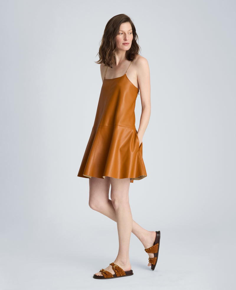 Kenneth Cole - Metal Strap Mini Slip Dress WOMENS DRESS for Women