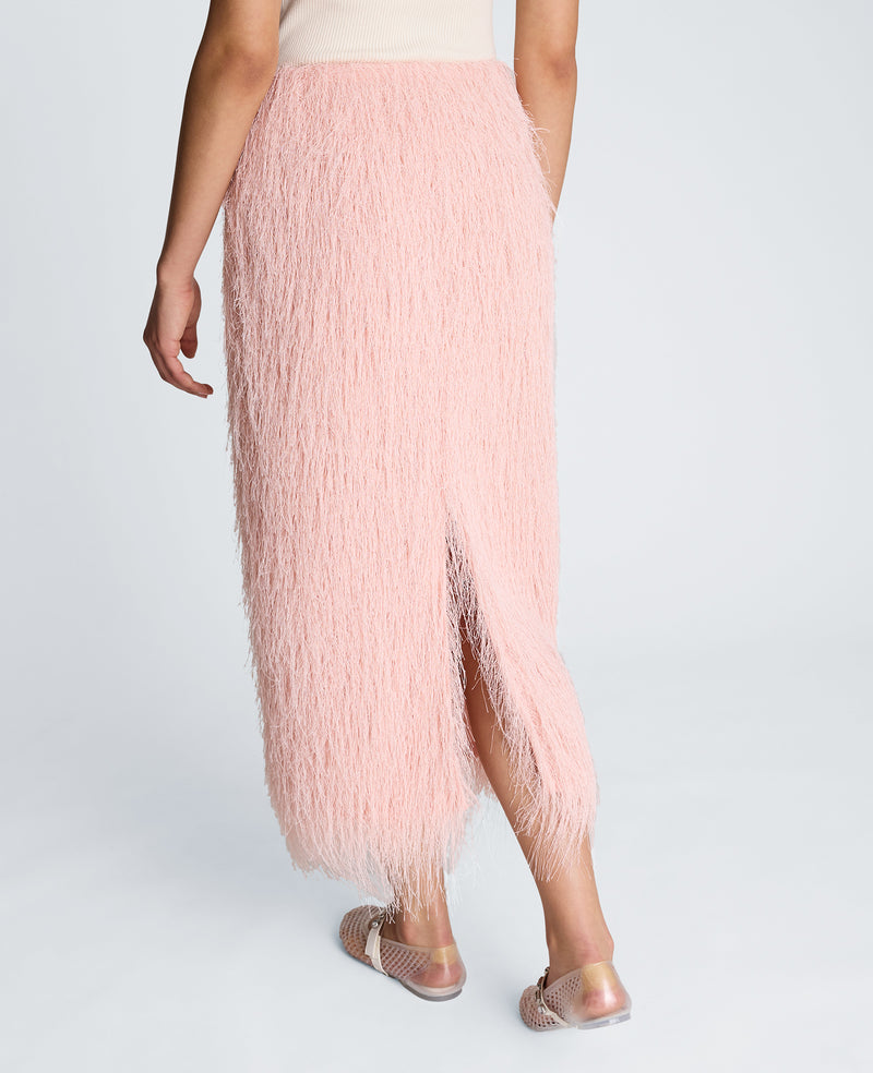 Kenneth Cole - Pull On Midi Skirt with Slit WOMENS SKIRTS for Women