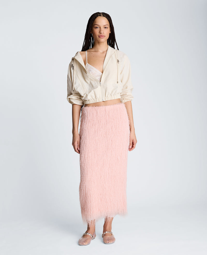 Kenneth Cole - Pull On Midi Skirt with Slit WOMENS SKIRTS for Women