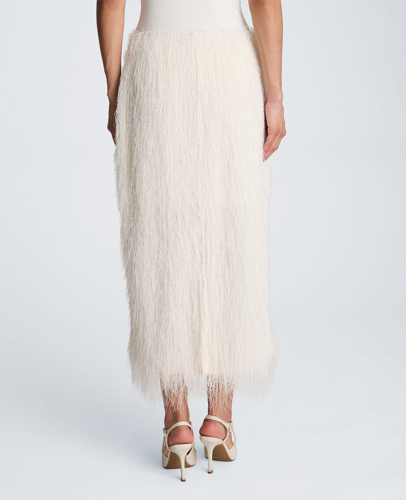 Kenneth Cole - Pull On Midi Skirt with Slit WOMENS SKIRTS for Women