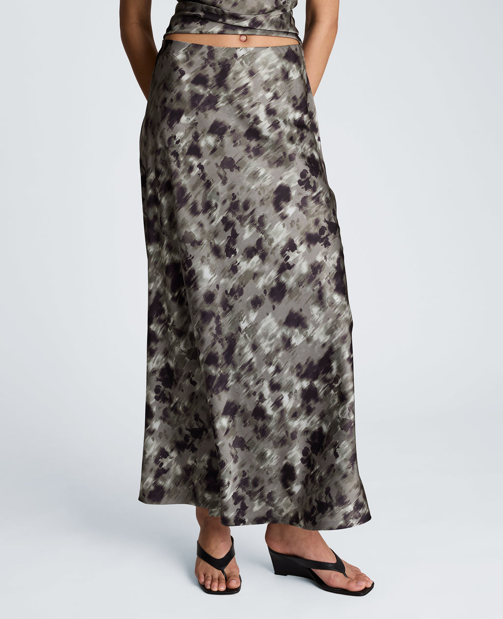 Kenneth Cole - Pull On Flare Maxi Skirt WOMENS SKIRTS for Women 